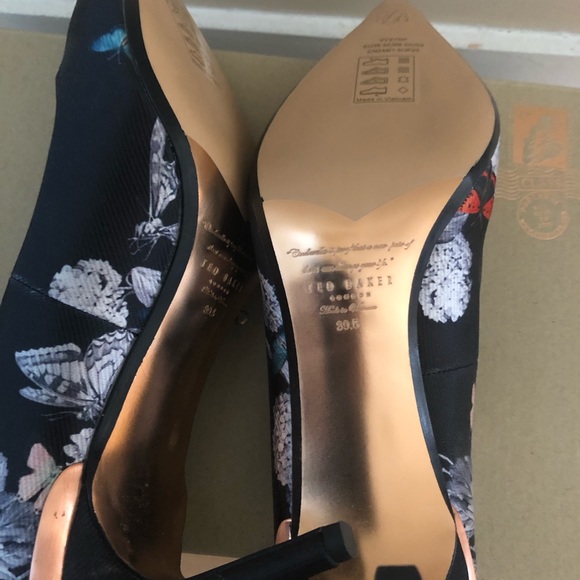 New Ted Baker 👠 Shoes. Classy and Unique with Flowers & Butterflies - Picture 5 of 13